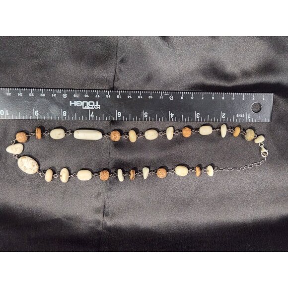 EUC Silpada African Howlite Opal & Bronzite Necklace & Earring Set (Retired Piec - Picture 8 of 8